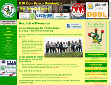 Tablet Screenshot of djk-bamberg-basketball.de